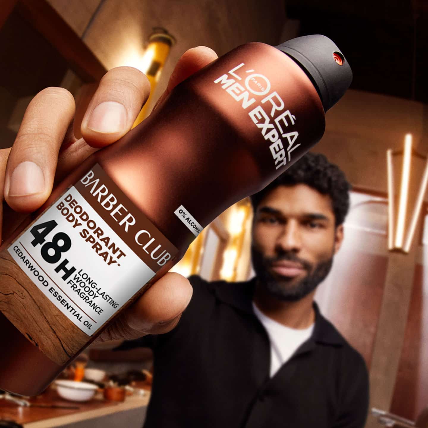 Barber Club Αποσμητικό Σπρέι Σώματος 48ωρη Δράση